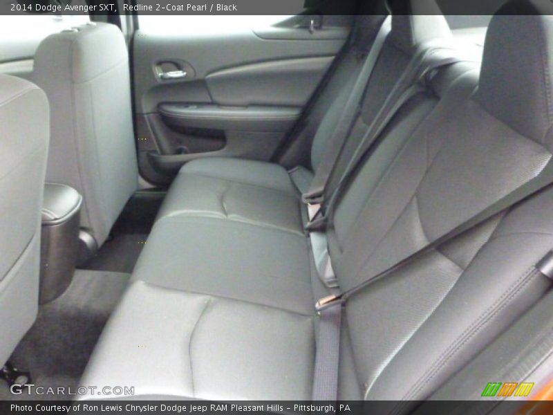 Rear Seat of 2014 Avenger SXT