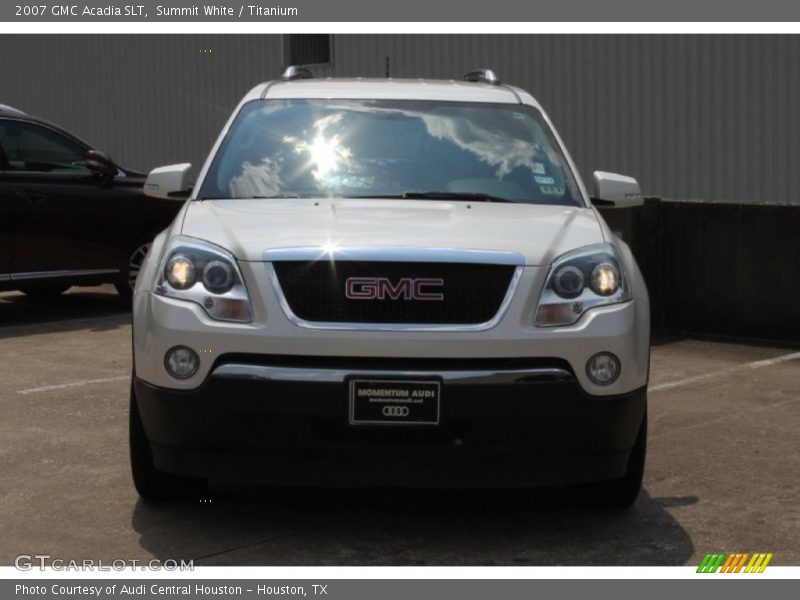 Summit White / Titanium 2007 GMC Acadia SLT