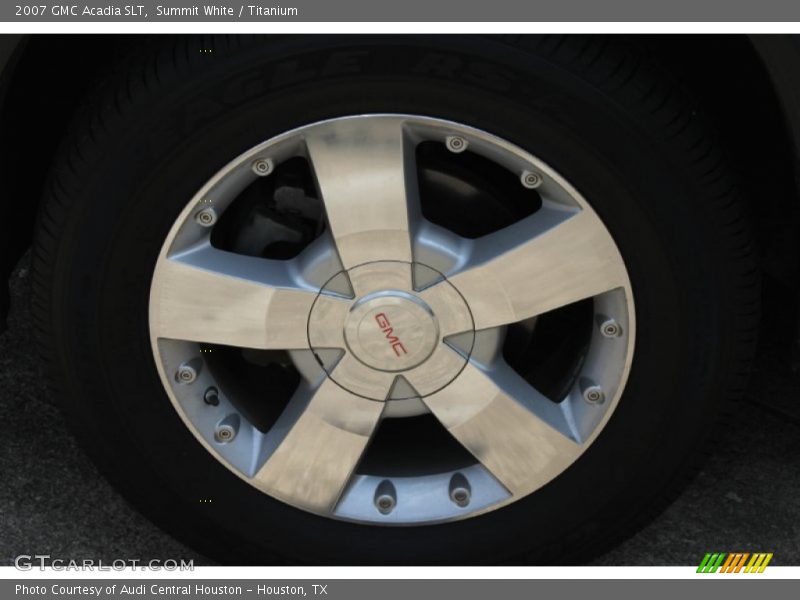 Summit White / Titanium 2007 GMC Acadia SLT