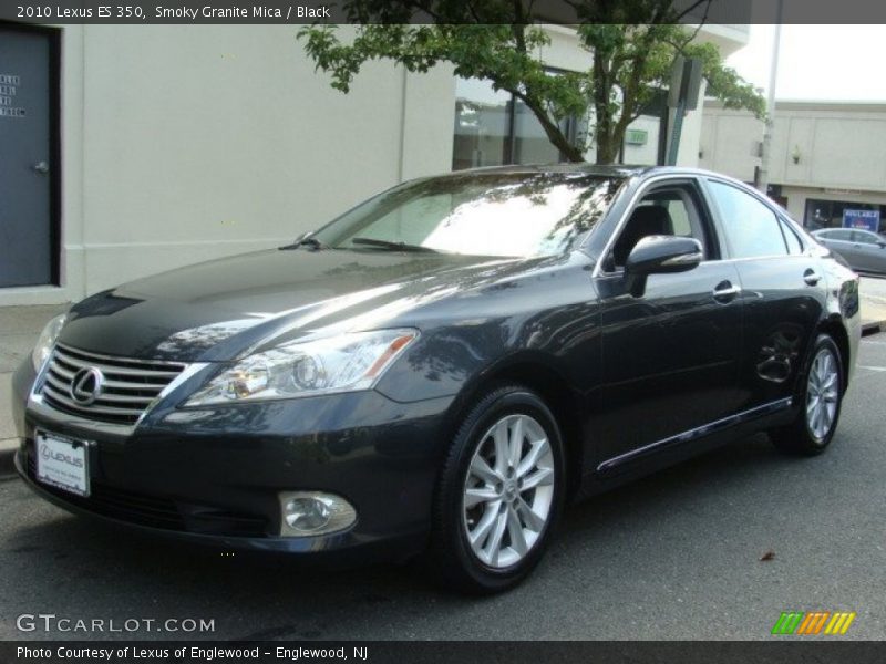 Smoky Granite Mica / Black 2010 Lexus ES 350