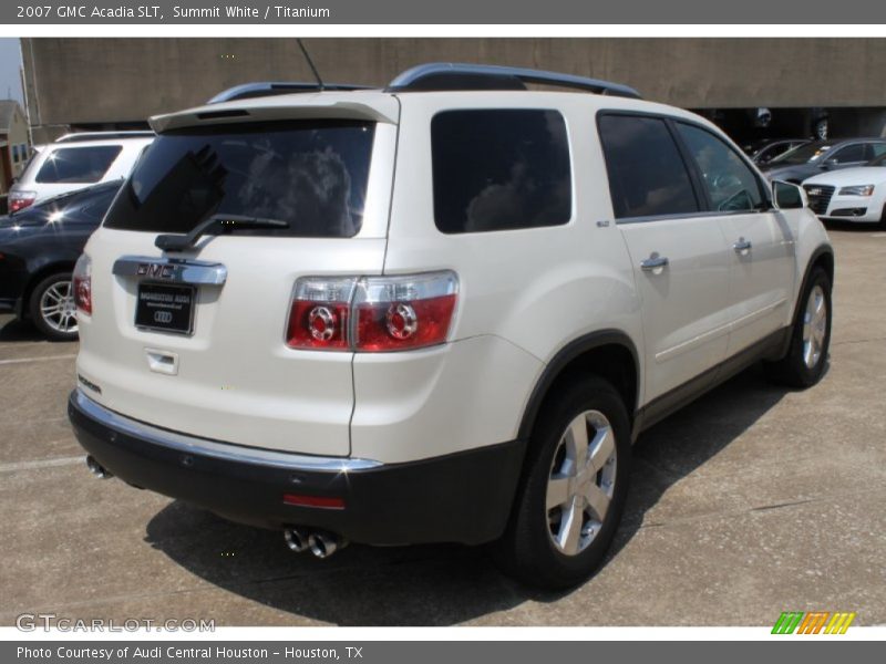 Summit White / Titanium 2007 GMC Acadia SLT