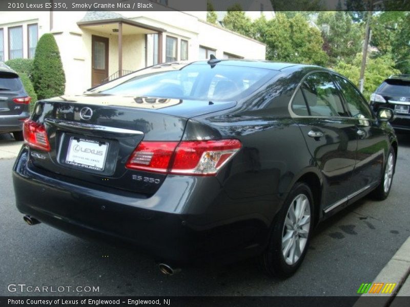 Smoky Granite Mica / Black 2010 Lexus ES 350