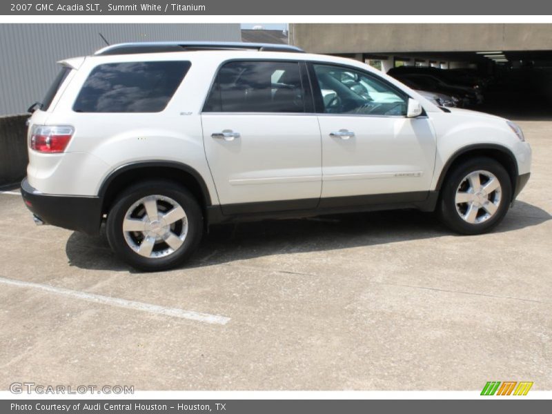 Summit White / Titanium 2007 GMC Acadia SLT