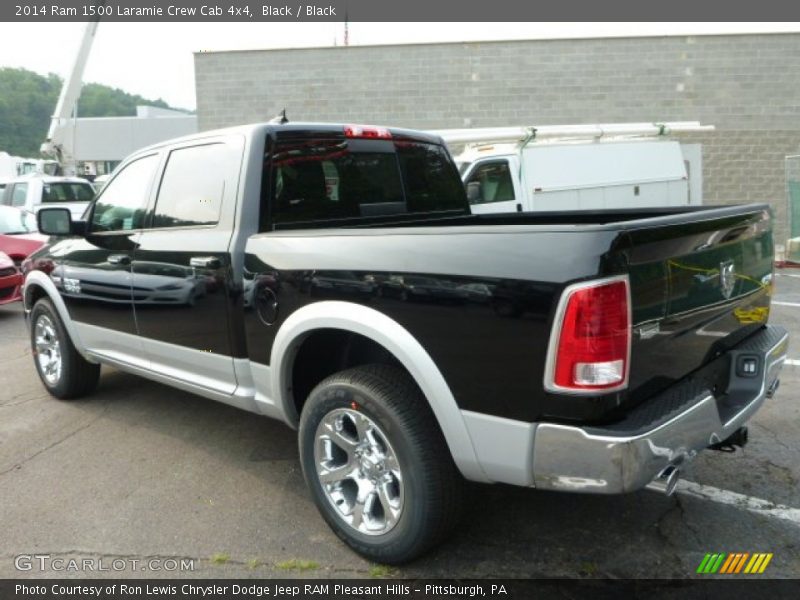 Black / Black 2014 Ram 1500 Laramie Crew Cab 4x4