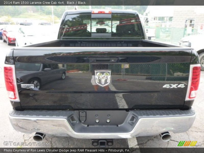 Black / Black 2014 Ram 1500 Laramie Crew Cab 4x4