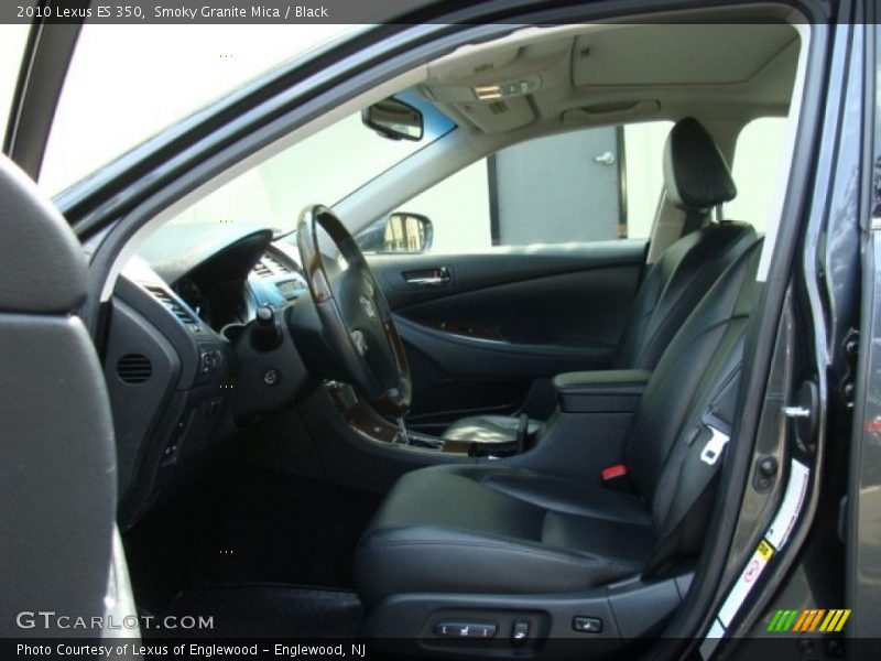 Smoky Granite Mica / Black 2010 Lexus ES 350