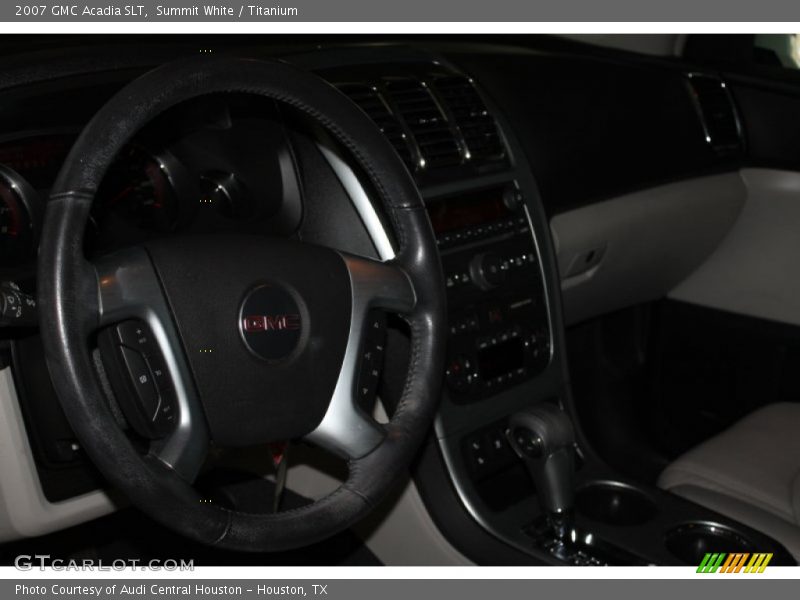 Summit White / Titanium 2007 GMC Acadia SLT
