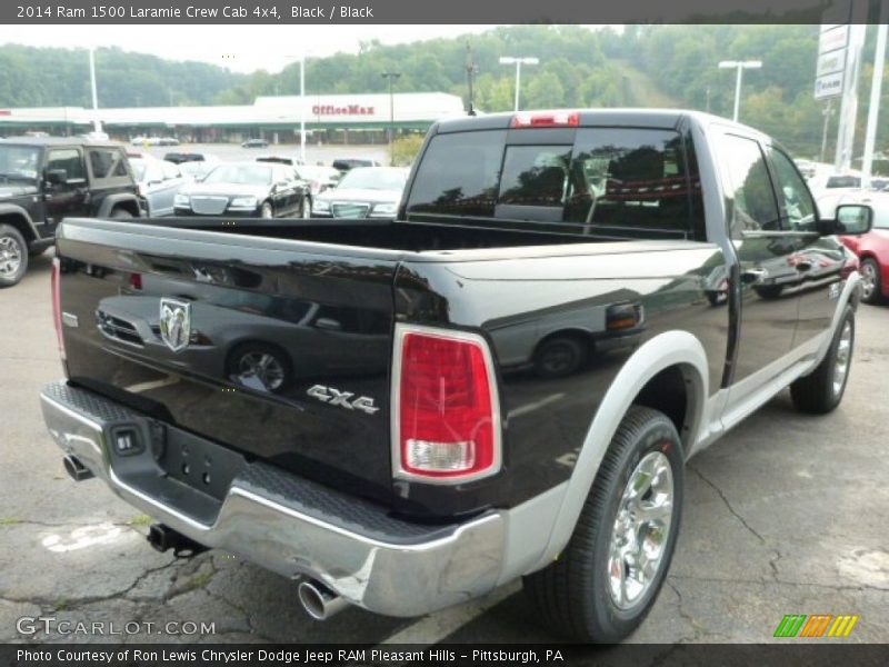 Black / Black 2014 Ram 1500 Laramie Crew Cab 4x4