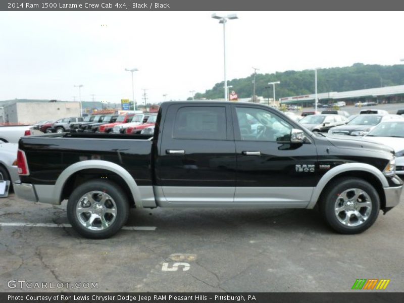 Black / Black 2014 Ram 1500 Laramie Crew Cab 4x4