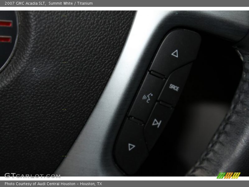 Summit White / Titanium 2007 GMC Acadia SLT