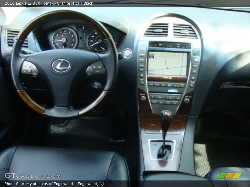 Smoky Granite Mica / Black 2010 Lexus ES 350