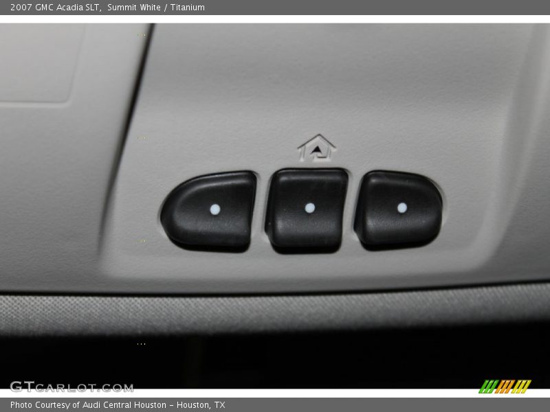 Summit White / Titanium 2007 GMC Acadia SLT