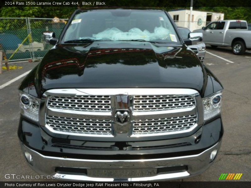 Black / Black 2014 Ram 1500 Laramie Crew Cab 4x4