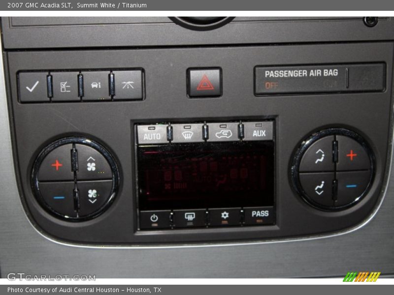 Summit White / Titanium 2007 GMC Acadia SLT