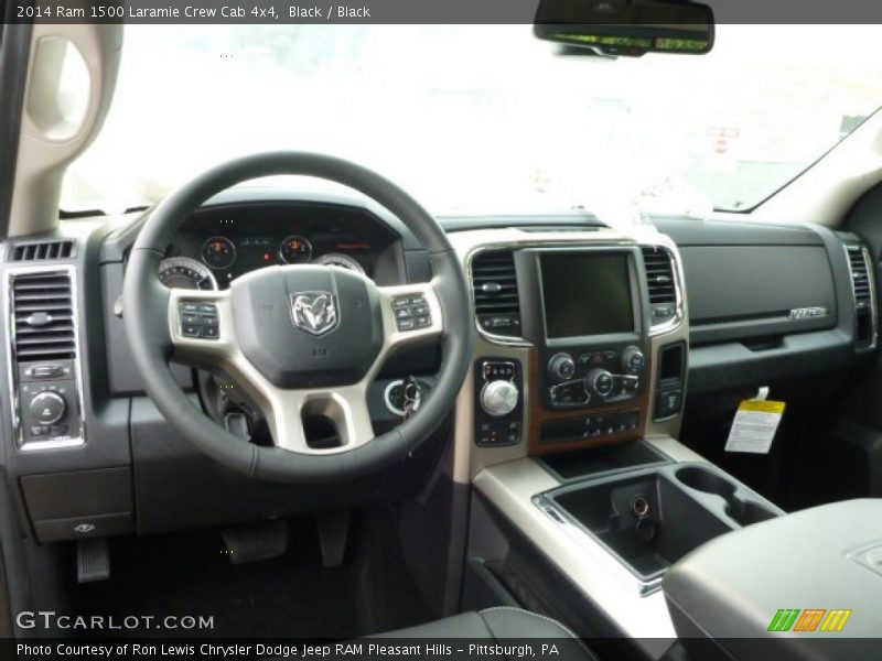 Dashboard of 2014 1500 Laramie Crew Cab 4x4