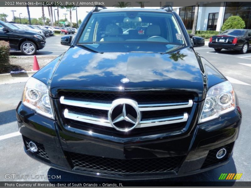 Black / Almond/Black 2012 Mercedes-Benz GLK 350