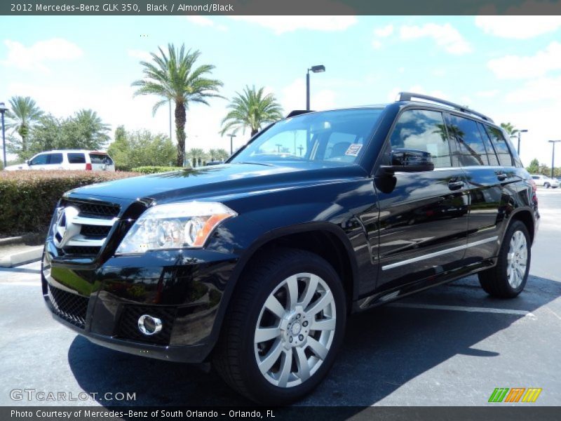 Black / Almond/Black 2012 Mercedes-Benz GLK 350