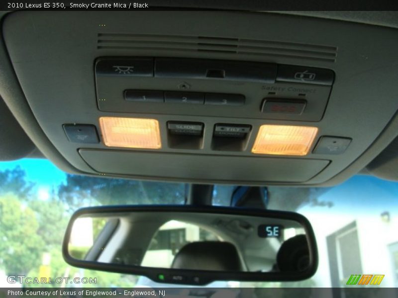 Smoky Granite Mica / Black 2010 Lexus ES 350