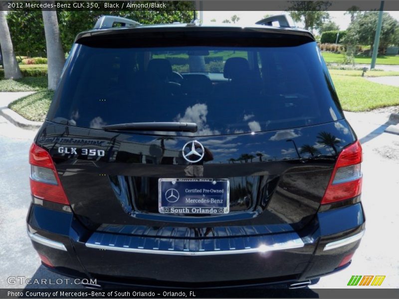 Black / Almond/Black 2012 Mercedes-Benz GLK 350