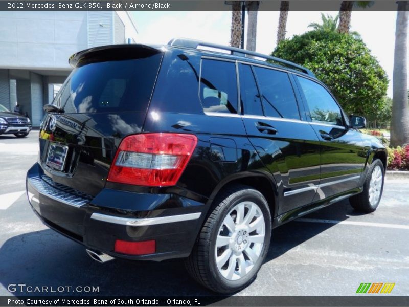 Black / Almond/Black 2012 Mercedes-Benz GLK 350
