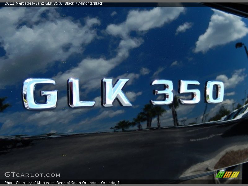 Black / Almond/Black 2012 Mercedes-Benz GLK 350