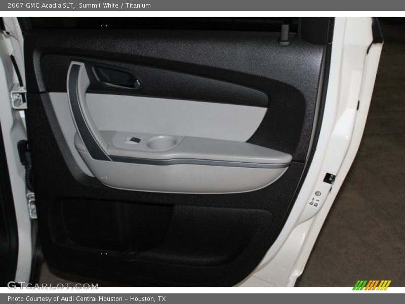 Summit White / Titanium 2007 GMC Acadia SLT