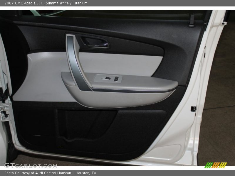 Summit White / Titanium 2007 GMC Acadia SLT