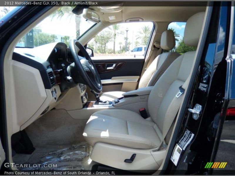 Black / Almond/Black 2012 Mercedes-Benz GLK 350