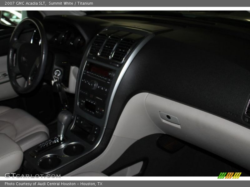 Summit White / Titanium 2007 GMC Acadia SLT