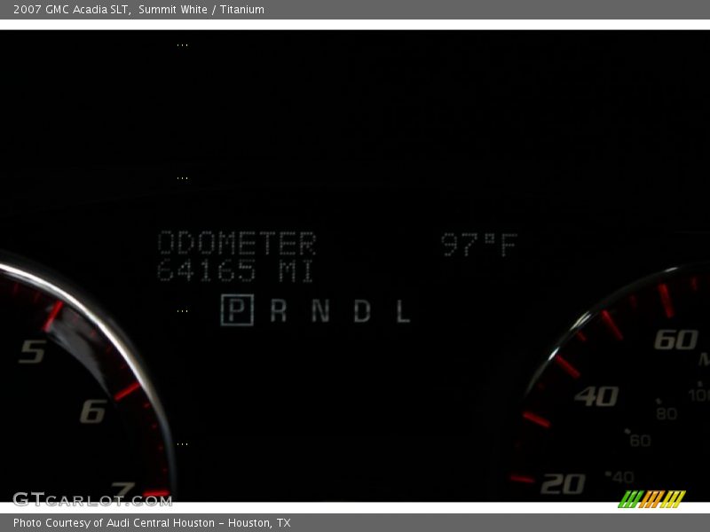 Summit White / Titanium 2007 GMC Acadia SLT