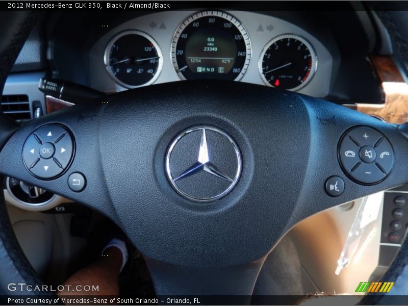 Black / Almond/Black 2012 Mercedes-Benz GLK 350