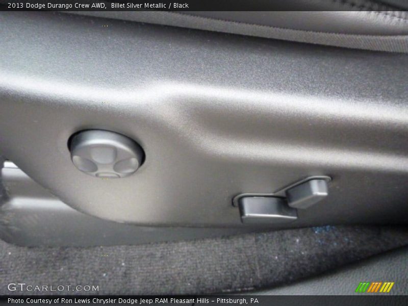 Billet Silver Metallic / Black 2013 Dodge Durango Crew AWD
