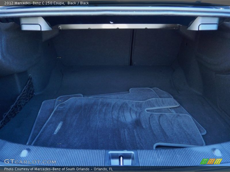 Black / Black 2012 Mercedes-Benz C 250 Coupe