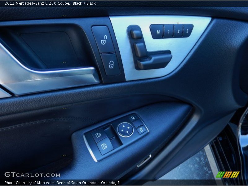 Black / Black 2012 Mercedes-Benz C 250 Coupe