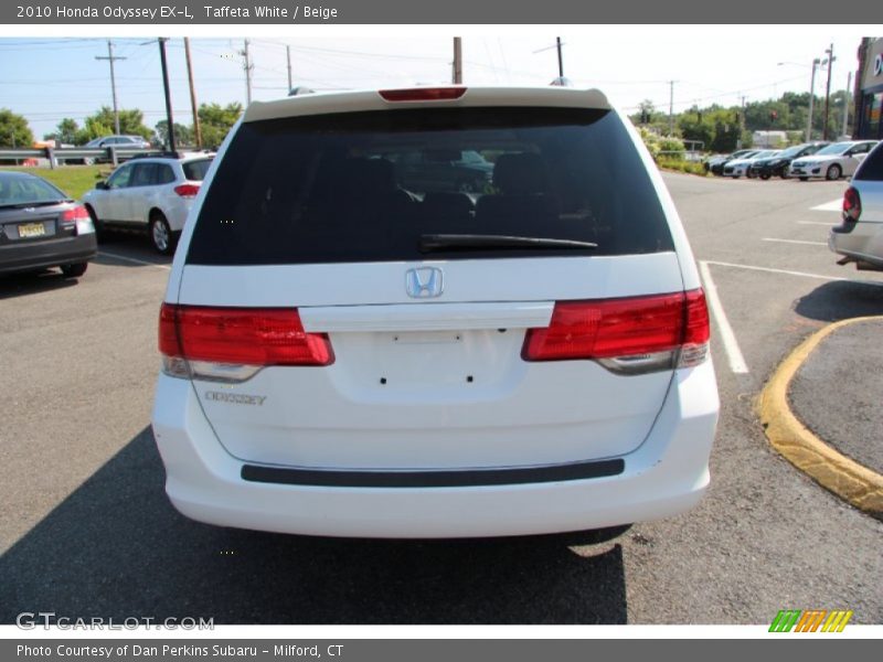 Taffeta White / Beige 2010 Honda Odyssey EX-L