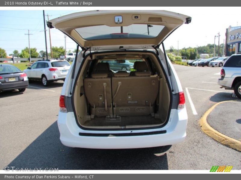 Taffeta White / Beige 2010 Honda Odyssey EX-L