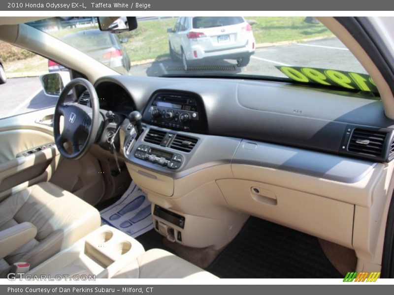 Taffeta White / Beige 2010 Honda Odyssey EX-L