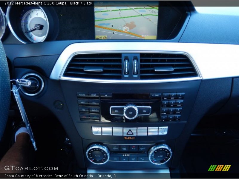 Black / Black 2012 Mercedes-Benz C 250 Coupe
