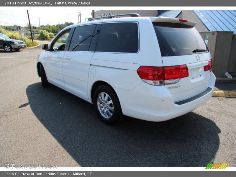 Taffeta White / Beige 2010 Honda Odyssey EX-L