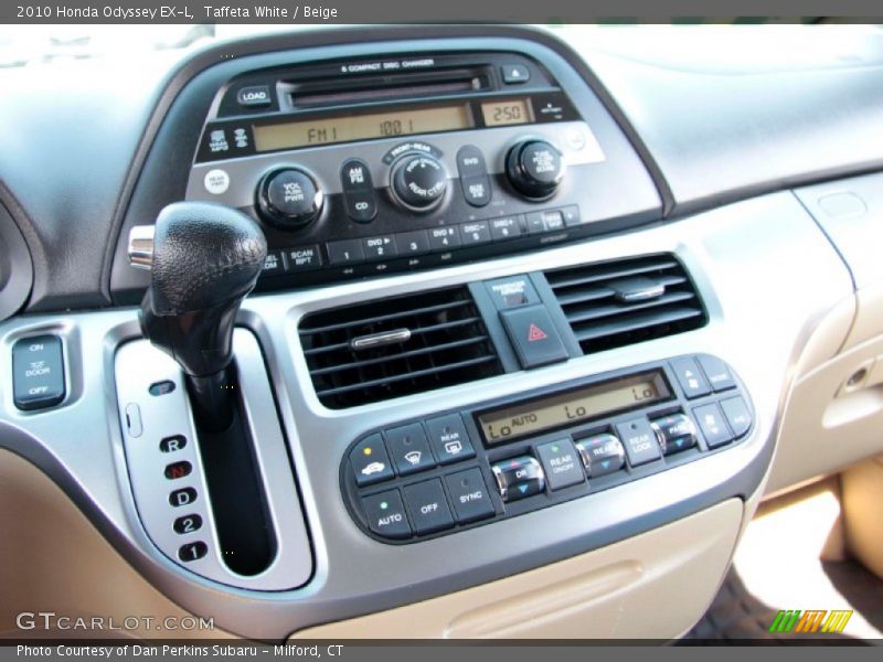 Taffeta White / Beige 2010 Honda Odyssey EX-L