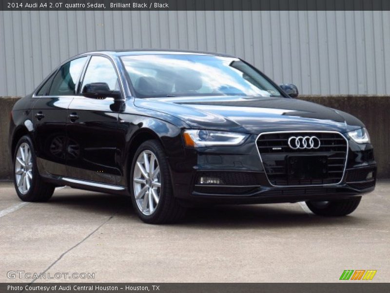 Brilliant Black / Black 2014 Audi A4 2.0T quattro Sedan