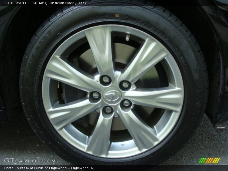 Obsidian Black / Black 2010 Lexus GS 350 AWD