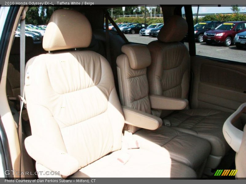 Taffeta White / Beige 2010 Honda Odyssey EX-L