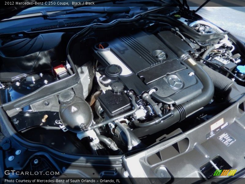 2012 C 250 Coupe Engine - 1.8 Liter Turbocharged DI DOHC 16-Valve VVT 4 Cylinder