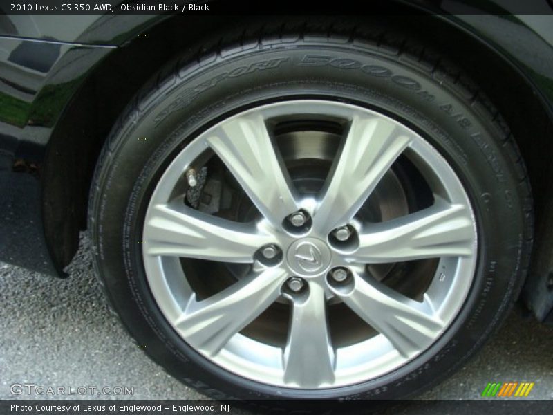 Obsidian Black / Black 2010 Lexus GS 350 AWD