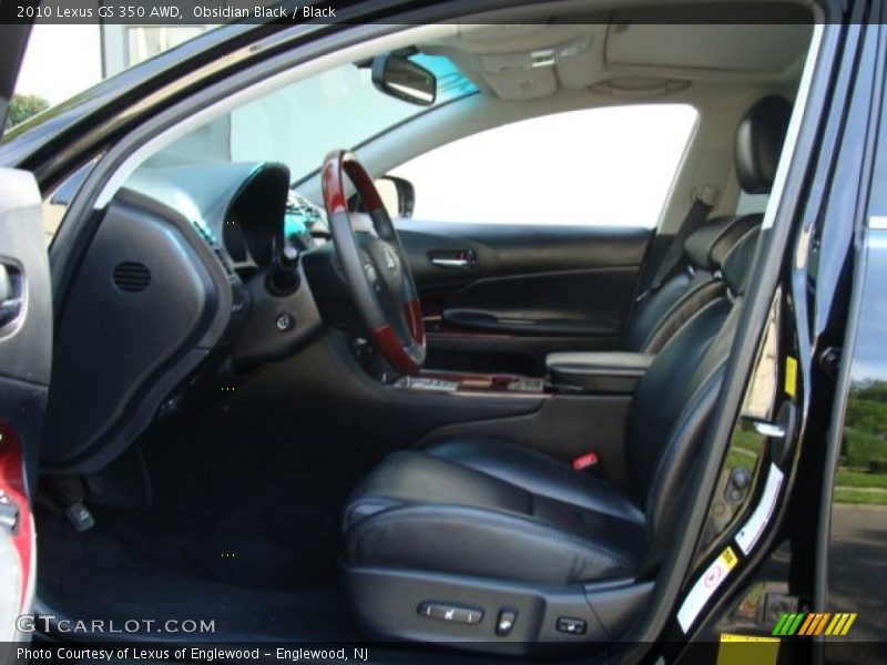 Obsidian Black / Black 2010 Lexus GS 350 AWD