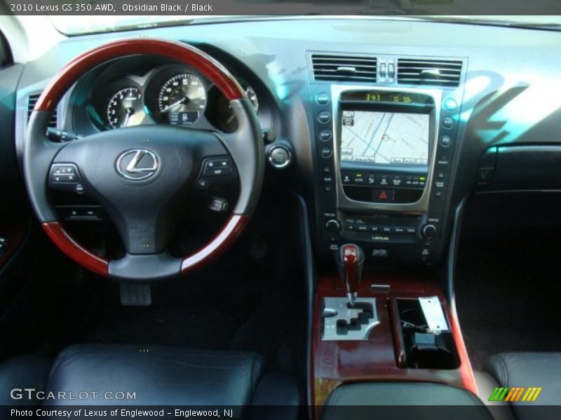 Obsidian Black / Black 2010 Lexus GS 350 AWD