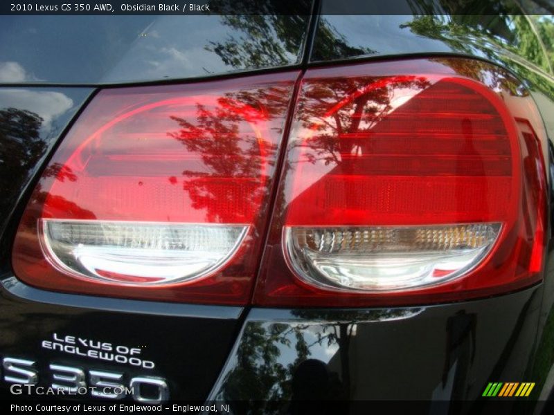 Obsidian Black / Black 2010 Lexus GS 350 AWD