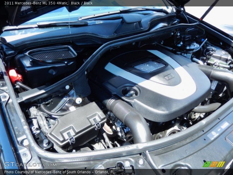 Black / Black 2011 Mercedes-Benz ML 350 4Matic