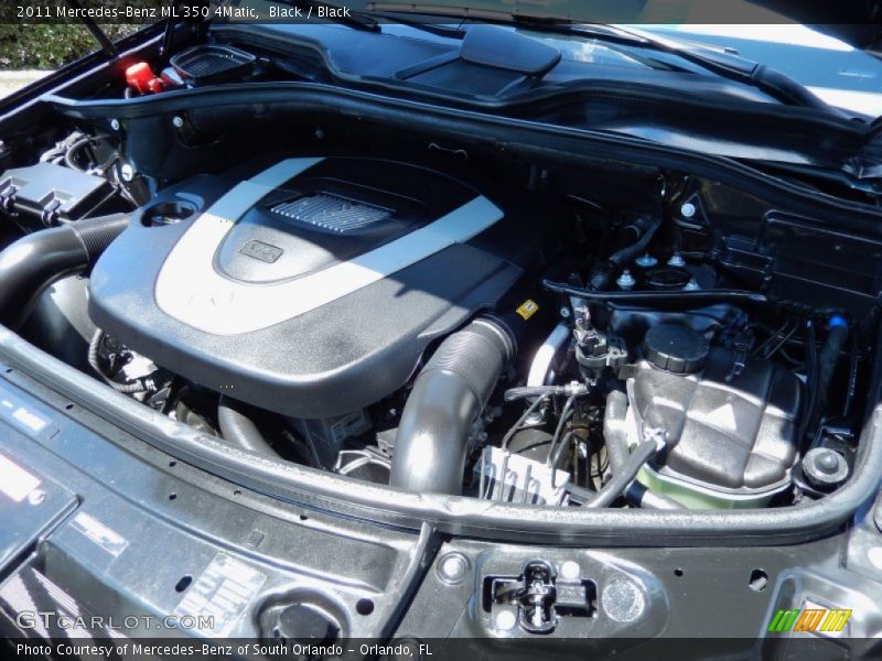 Black / Black 2011 Mercedes-Benz ML 350 4Matic